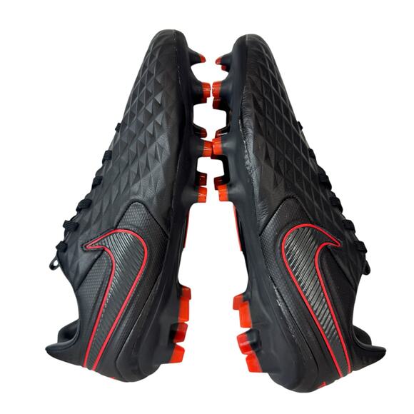 Nike Legend 8 Pro FG Soccer Cleats Men\'s Black Chili Red AT6133-060 Sz 6.5 New main image 6